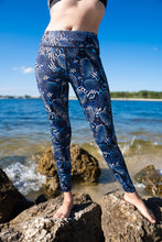 Load image into Gallery viewer, SpaceFish ArmyEco-Friendly Angelfish Hypnosis Contour Leggings