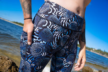 Load image into Gallery viewer, SpaceFish ArmyEco-Friendly Angelfish Hypnosis Contour Leggings