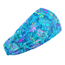 Load image into Gallery viewer, SpaceFish Army Eco-friendly Turtle Tie Dye Scuba Headband
