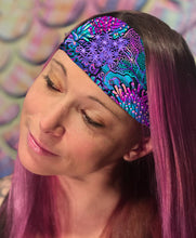 Load image into Gallery viewer, SpaceFish Army Eco-friendly Coral Kaleidoscope Scuba Headband