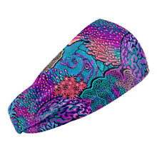 Load image into Gallery viewer, SpaceFish Army Eco-friendly Coral Kaleidoscope Scuba Headband