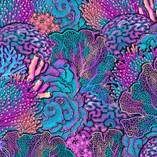 Load image into Gallery viewer, SpaceFish Army Eco-friendly Coral Kaleidoscope Dive Socks