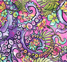 Load image into Gallery viewer, SpaceFish Army Eco-Friendly Octofloral Splatterparty Scuba Headband