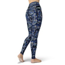 Load image into Gallery viewer, SpaceFish ArmyEco-Friendly Angelfish Hypnosis Contour Leggings