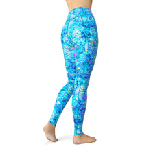 Load image into Gallery viewer, SpaceFish Army Eco-Friendly Turtle Tie Dye Contour Leggings