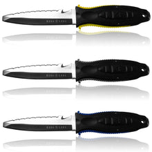 Load image into Gallery viewer, Aqualung Big Squeeze Stainless Steel Knife BLACK/CHAR,SS