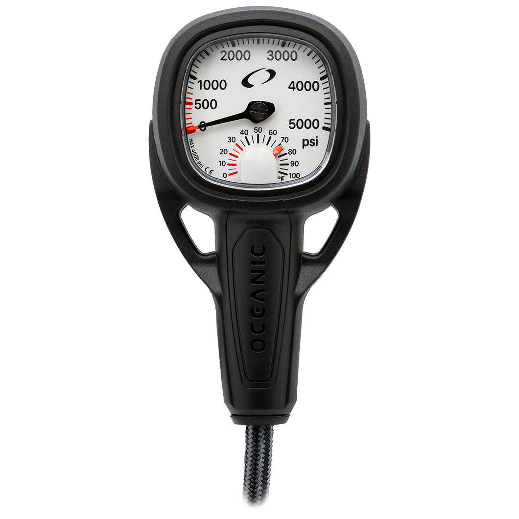 Oceanic Maxview Pressure Gauge with Hose - 36