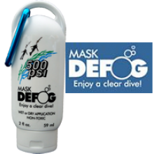500-PSI Mask Defog 2 oz With Carabiner