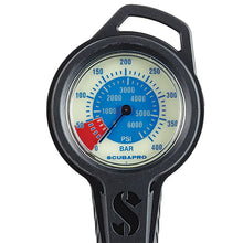 Load image into Gallery viewer, ScubaPro Metal Pressure Gauge, Dual Bar/PSI
