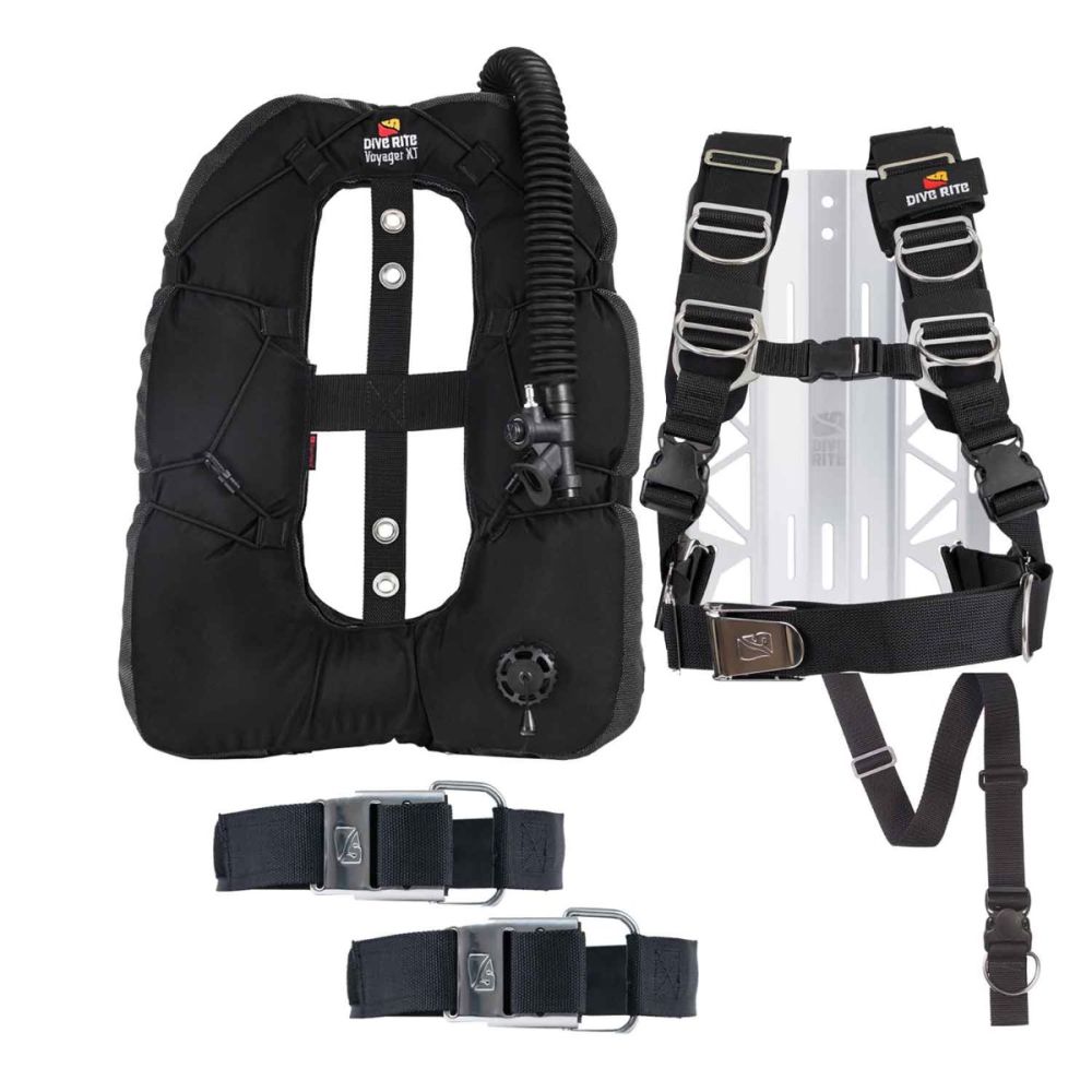 Dive Rite Transplate /Voyager XT Wing and Backplate Package – Carolina ...