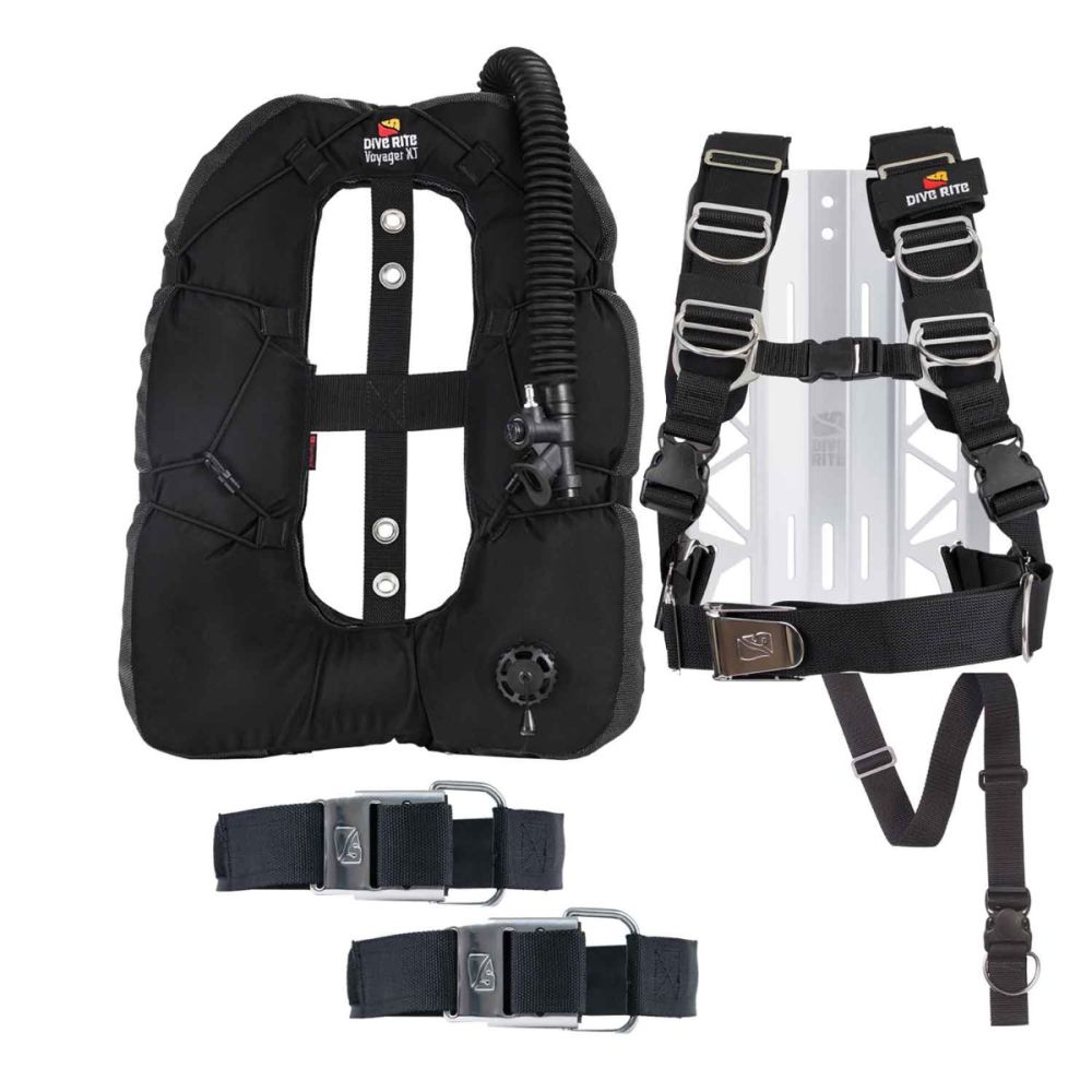 Dive Rite Transplate /Voyager XT Wing and Backplate Package