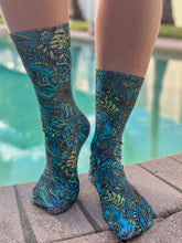 Load image into Gallery viewer, SpaceFish Army Eco-friendly Shark Camo Dive Socks
