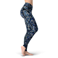 Load image into Gallery viewer, SpaceFish ArmyEco-Friendly Angelfish Hypnosis Contour Leggings
