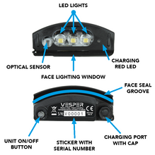 Load image into Gallery viewer, Ocean Reef Vesper Integrated Head Lamp
