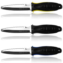 Load image into Gallery viewer, Aqualung Big Squeeze Stainless Steel Knife BLACK/CHAR,SS
